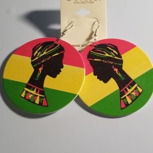 Afro-centric earrings